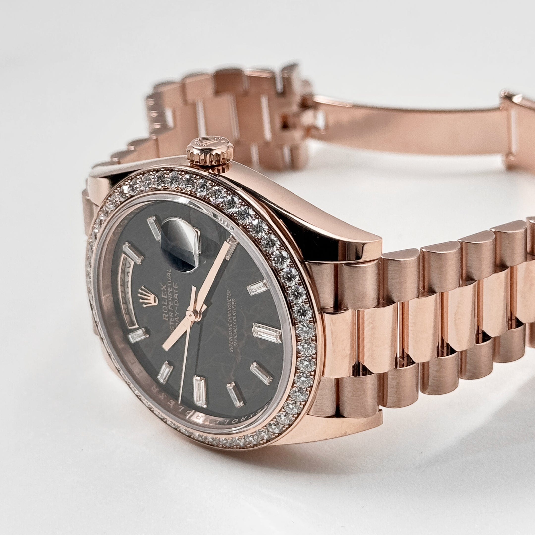Day-Date Rose Gold Eisenkiesel Dial 40mm Product Image 2