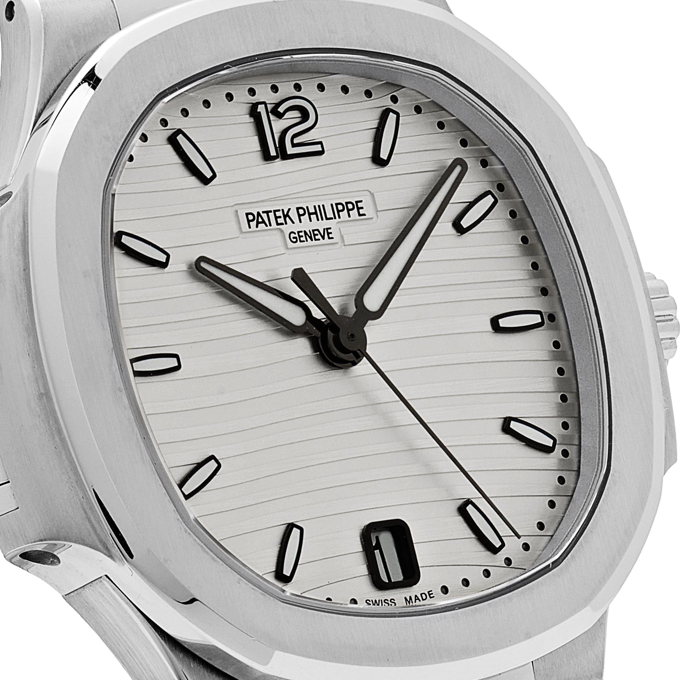 Nautilus Ladies Steel White Dial 35mm Product Image 3
