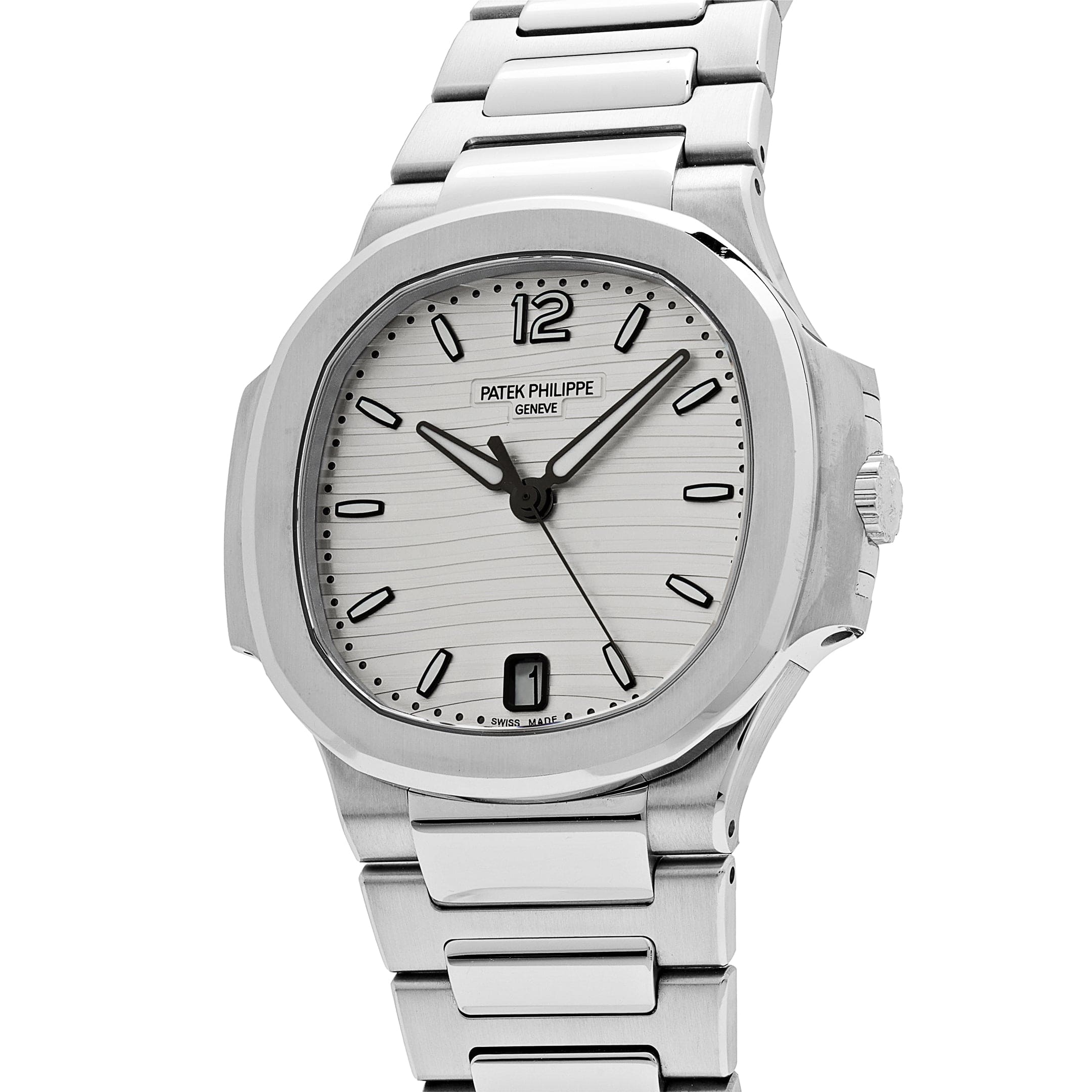 Nautilus Ladies Steel White Dial 35mm Product Image 1