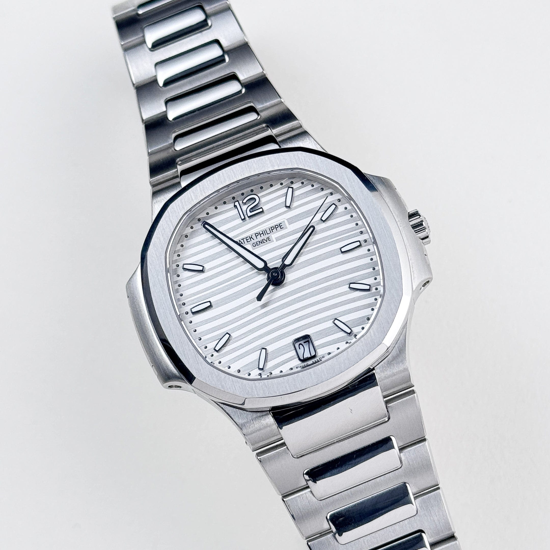 Nautilus Ladies Steel White Dial 35mm Product Image 1