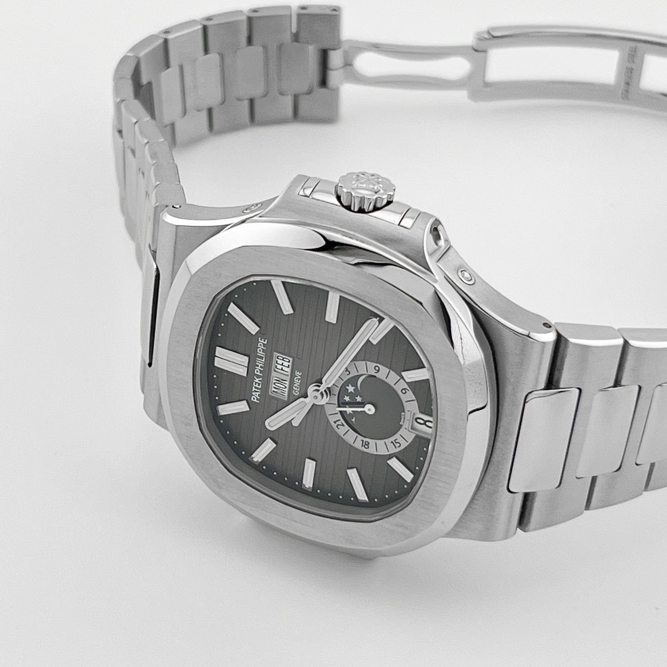 Nautilus Annual Calendar Steel Black Dial 40mm Product Image 3