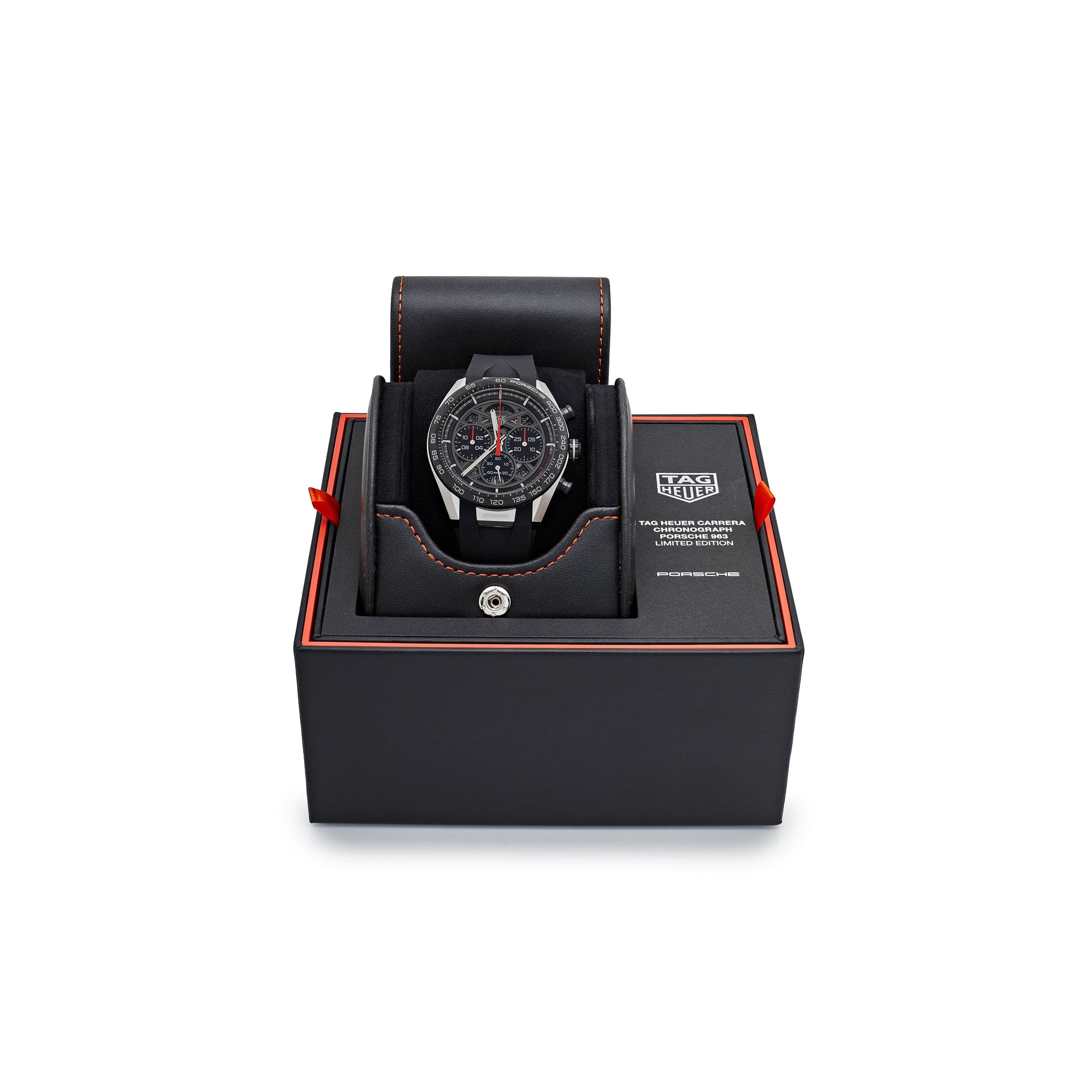 Carrera Chronograph Porsche Steel Skeleton Dial 44mm Product Image 5
