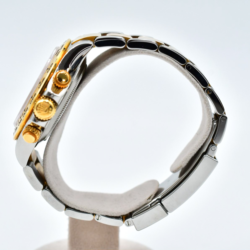 Daytona Yellow Gold & Steel Black Mother of Pearl Dial 40mm Product Image 3