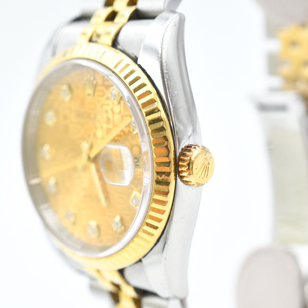 Datejust Yellow Gold & Steel Jubilee Champagne Computer Dial 36mm Product Image 3