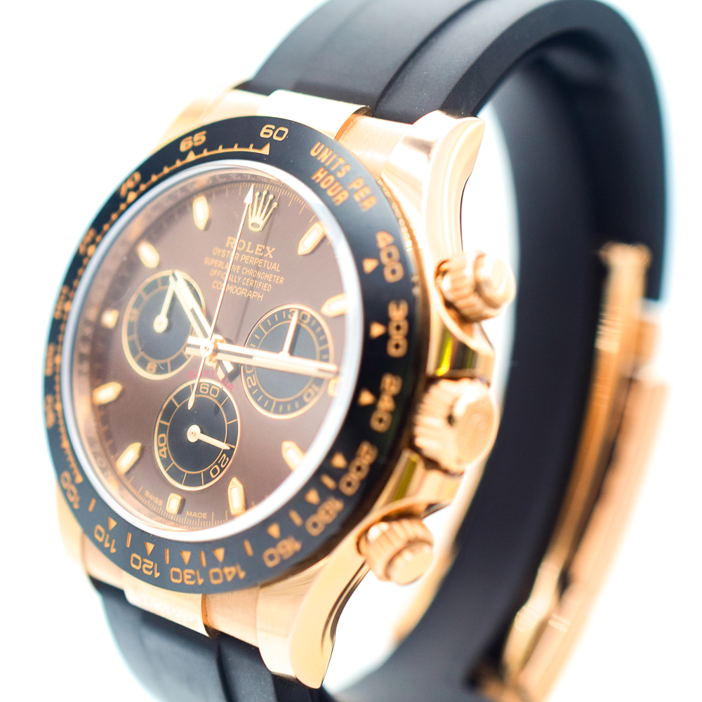 Daytona Rose Gold Oysterflex Brown Dial 40mm Product Image 3