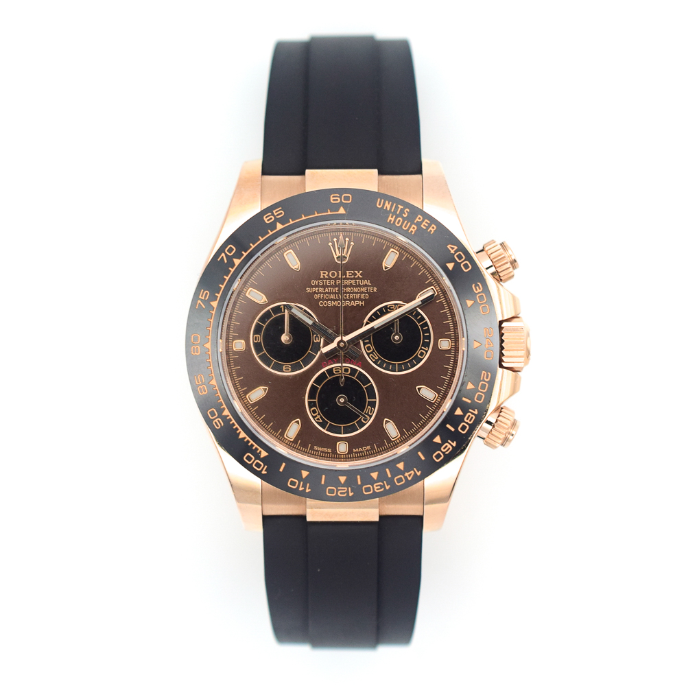 Daytona Rose Gold Oysterflex Brown Dial 40mm Product Image 1
