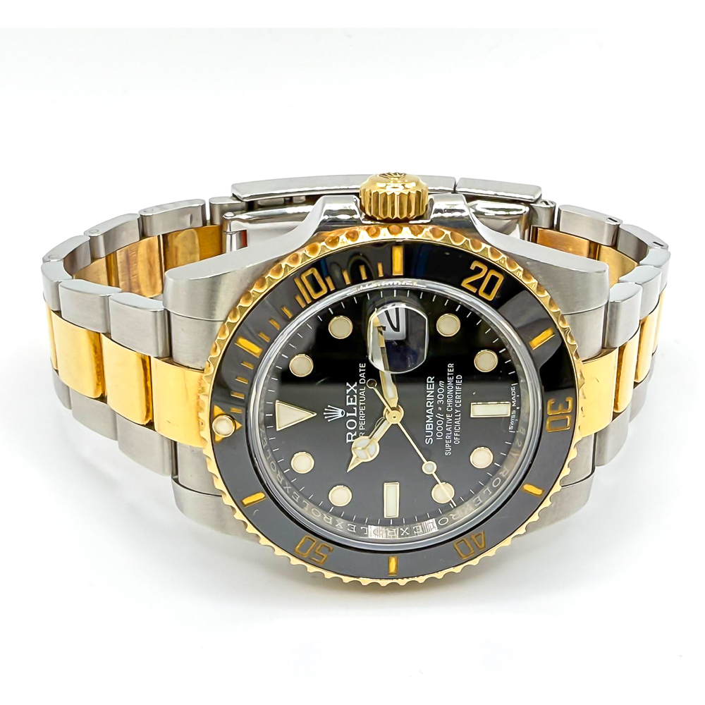 Submariner Date Yellow Gold & Steel Black Dial 40mm Product Image 2
