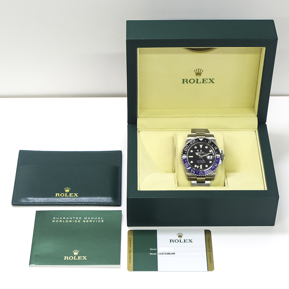 GMT-Master II Steel Black Dial "Batman" 40mm Product Image 10
