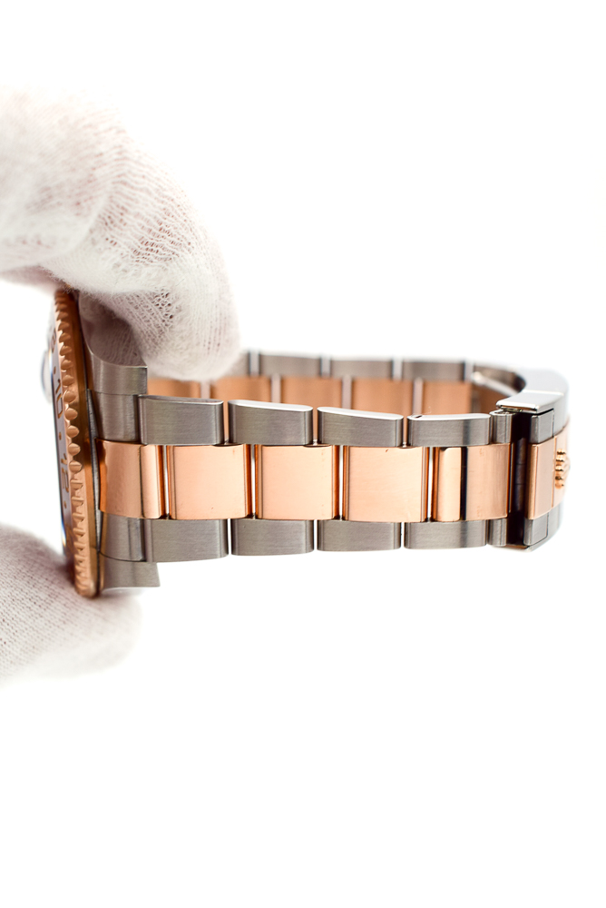 GMT-Master II "Rootbeer" Rose Gold & Steel Black Dial 40mm Product Image 8