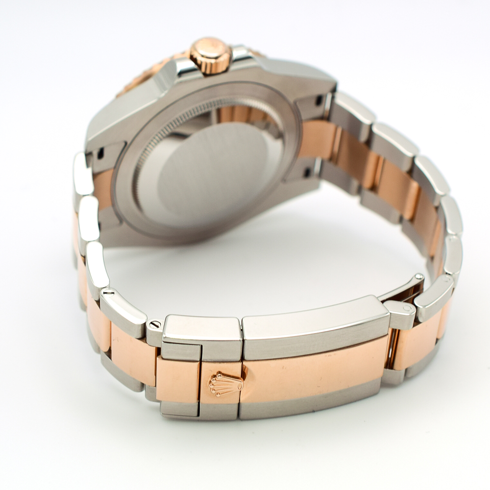 GMT-Master II "Rootbeer" Rose Gold & Steel Black Dial 40mm Product Image 4