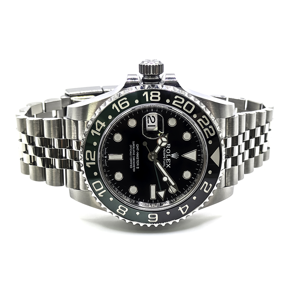 GMT-Master II Steel Jubilee Black Dial "Sprite" 40mm Product Image 2