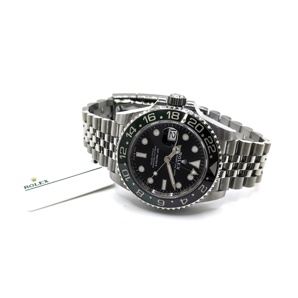 GMT-Master II Steel Jubilee Black Dial "Sprite" 40mm Product Image 3