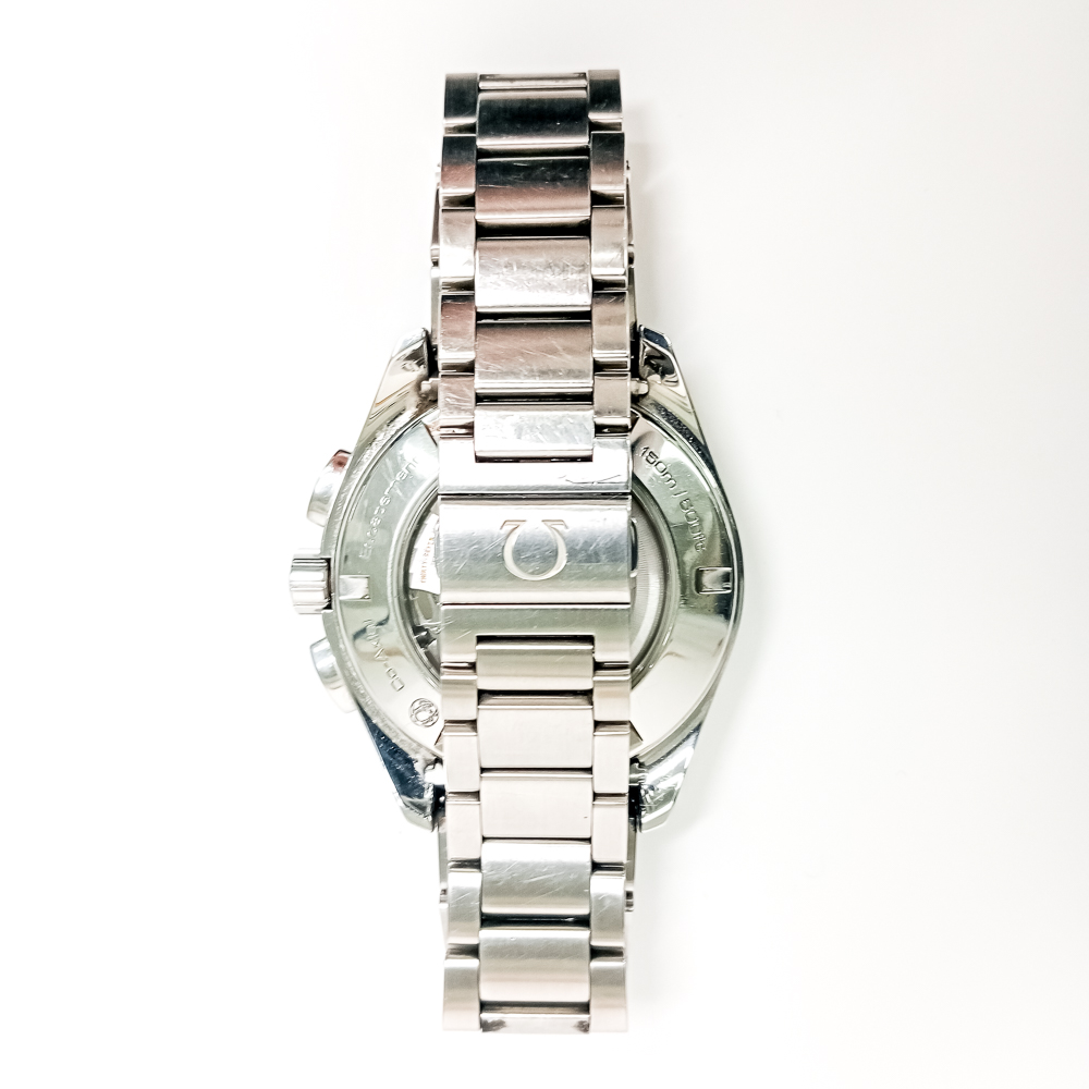 Aqua Terra GMT Chronograph Steel Grey Dial 44mm Product Image 4