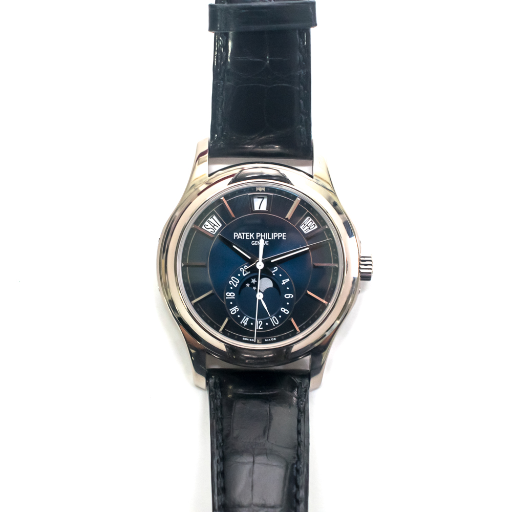 Annual Calendar White Gold Blue Dial 40mm Product Image 1