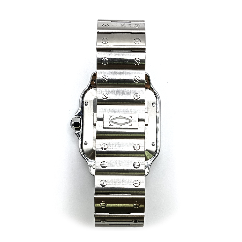 Santos de Cartier Santos De Cartier Steel Green Dial 39mm Product Image 3