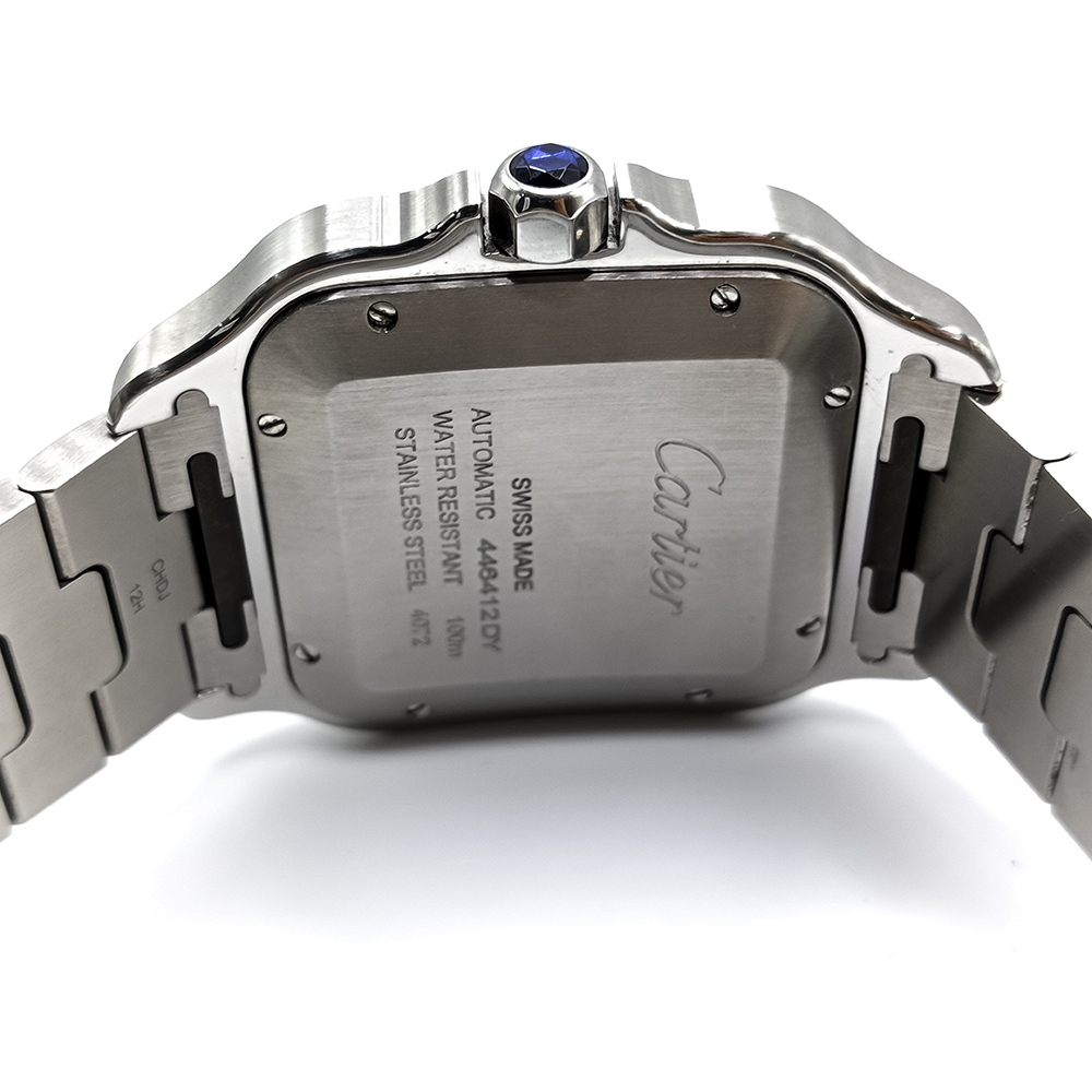 Santos de Cartier Santos De Cartier Steel Green Dial 39mm Product Image 5