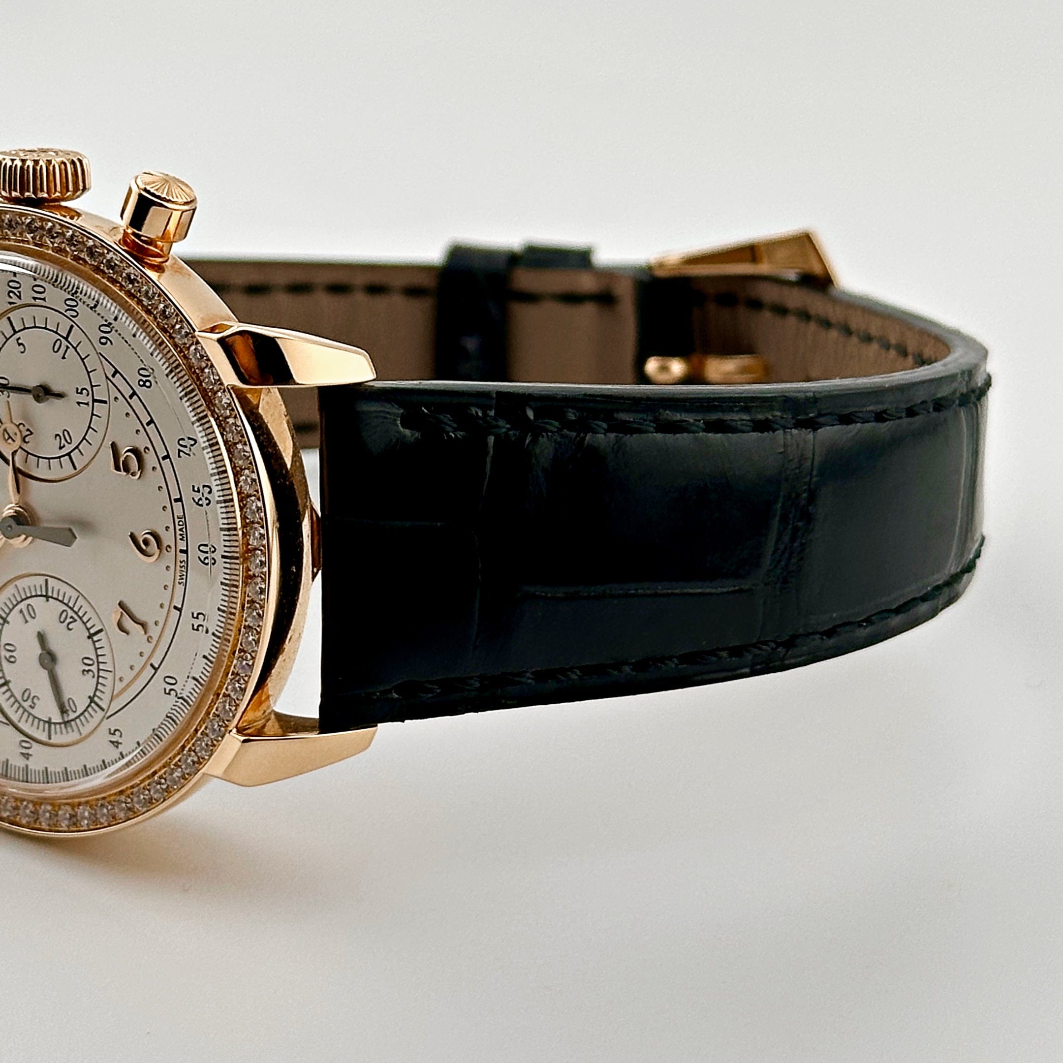 Complications Chronograph Rose Gold Diamond Silver Dial 38mm Product Image 4