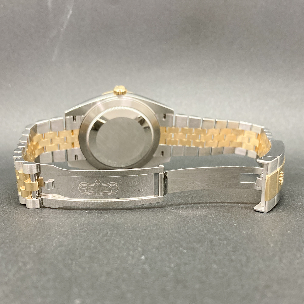 Datejust Yellow Gold & Steel Jubilee Champagne Dial 41mm Product Image 4
