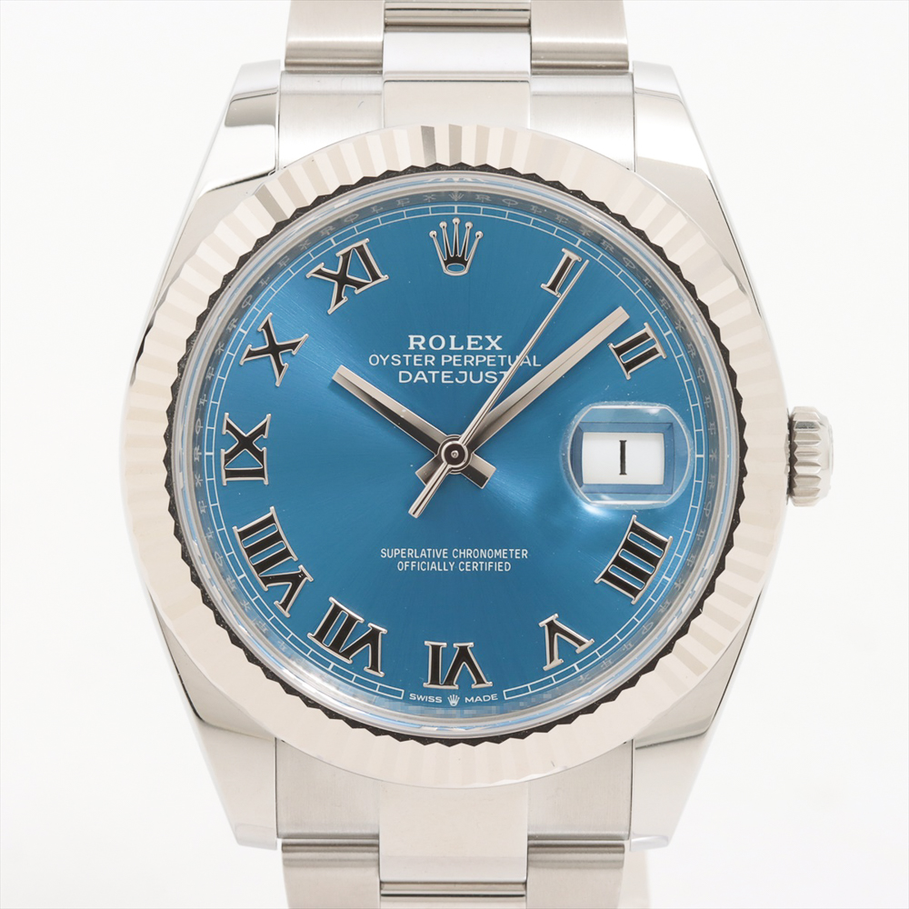 Datejust Steel Blue Dial 41mm Product Image 1