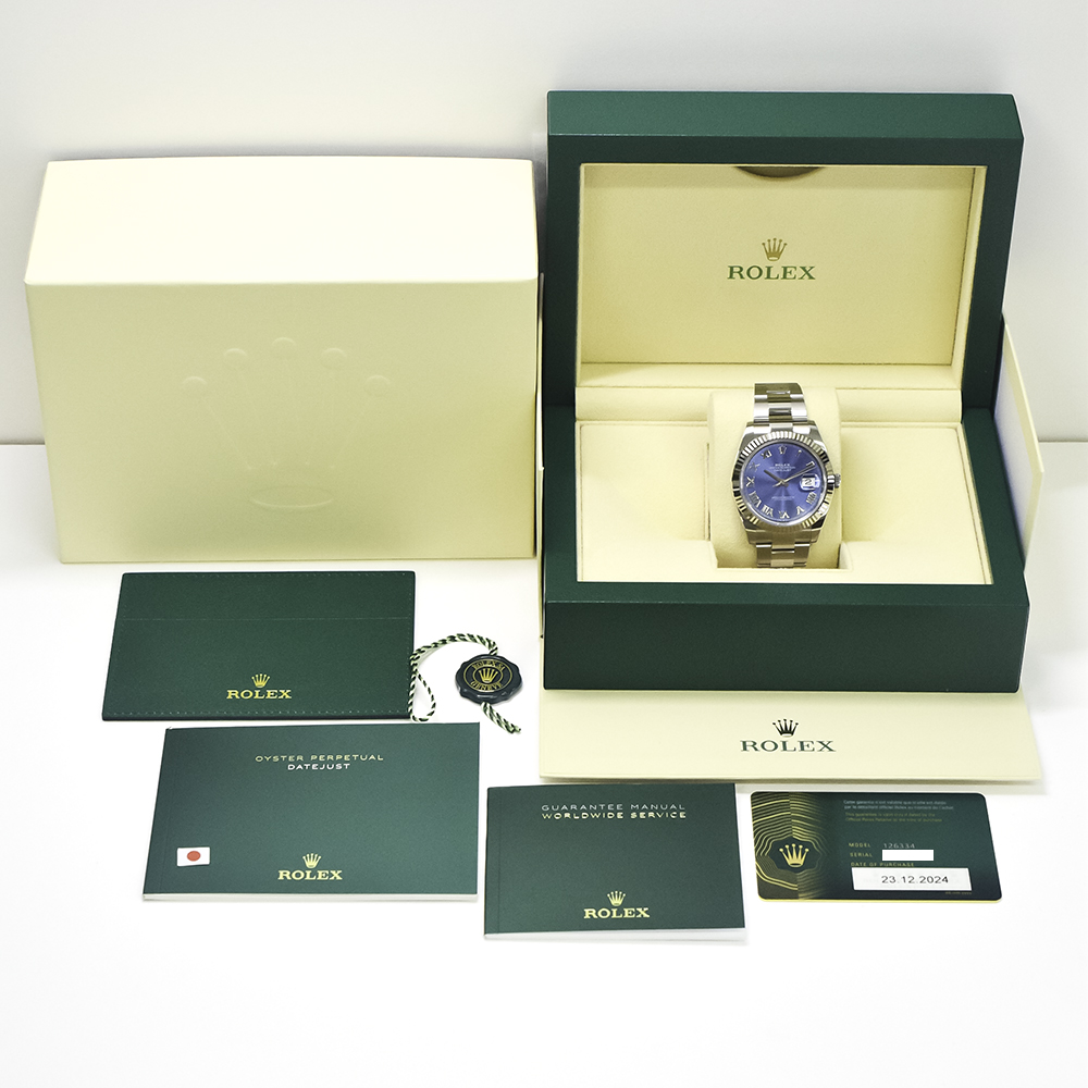 Datejust Steel Blue Dial 41mm Product Image 8