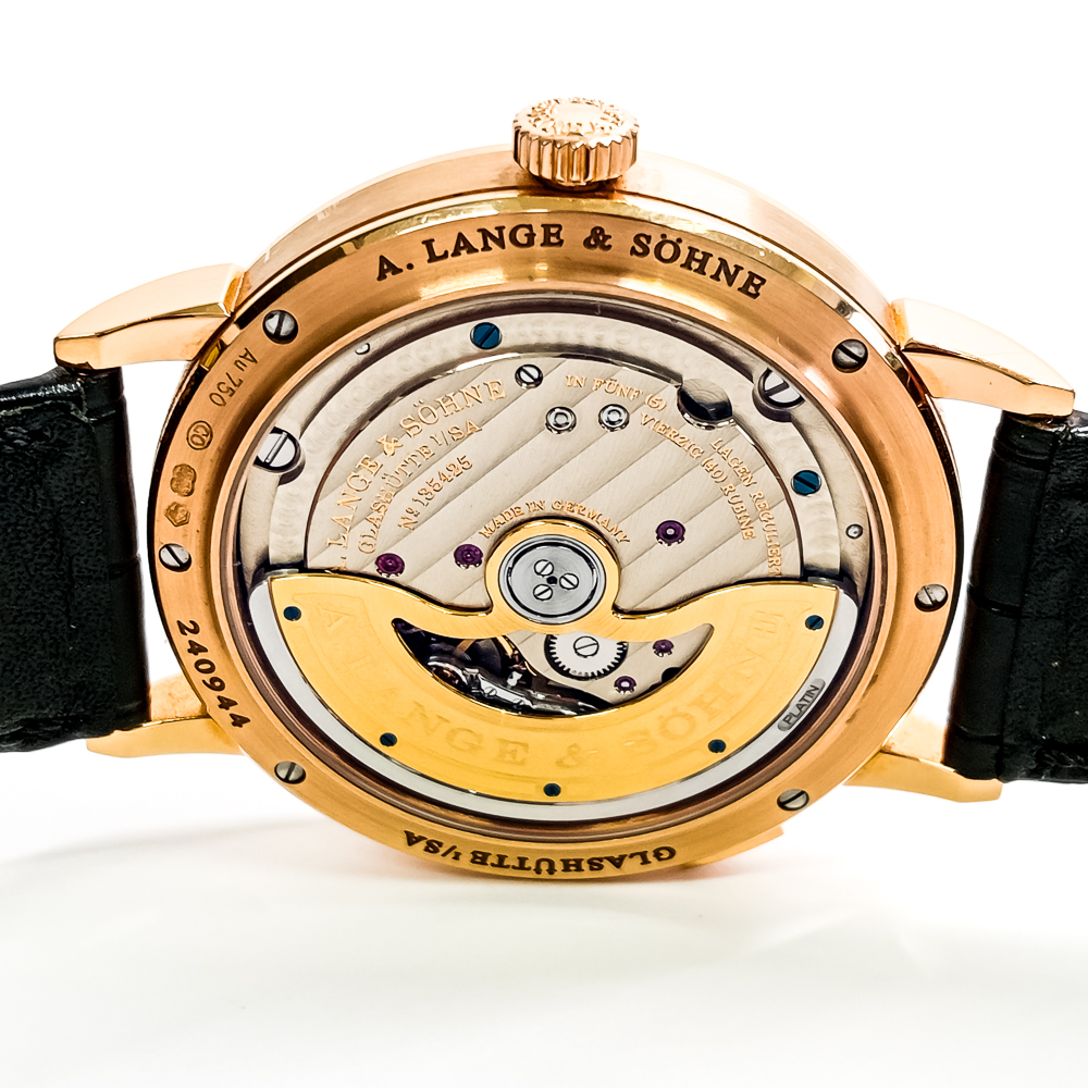 Saxonia Rose Gold Black Dial 37mm Product Image 5