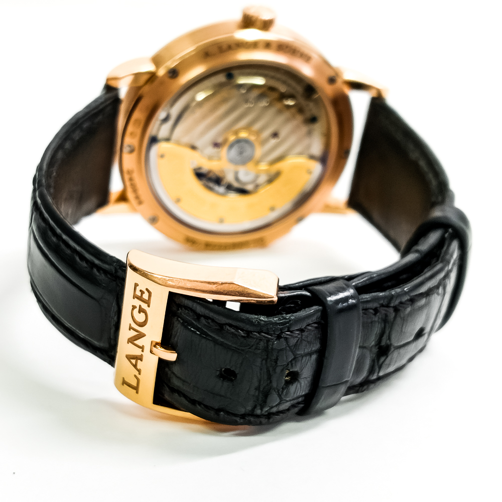 Saxonia Rose Gold Black Dial 37mm Product Image 6