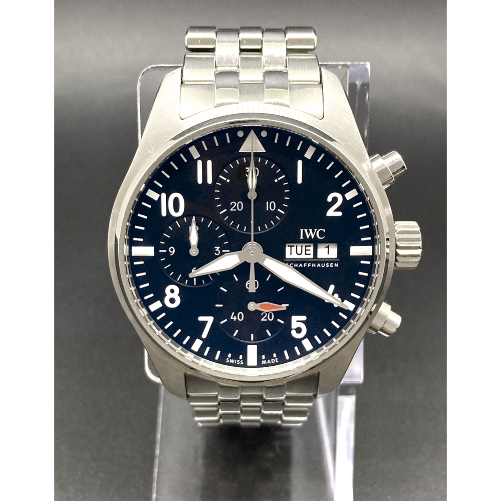 Pilot's Watch Chronograph Steel Black Dial 41mm Product Image 1