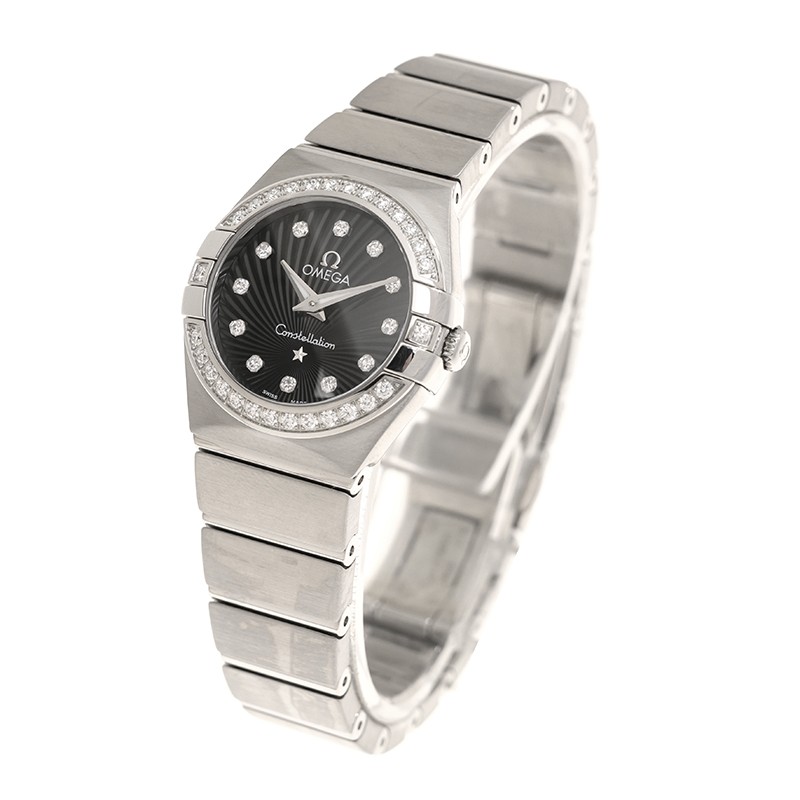 Constellation Steel Diamond Black Dial 24mm Product Image 2