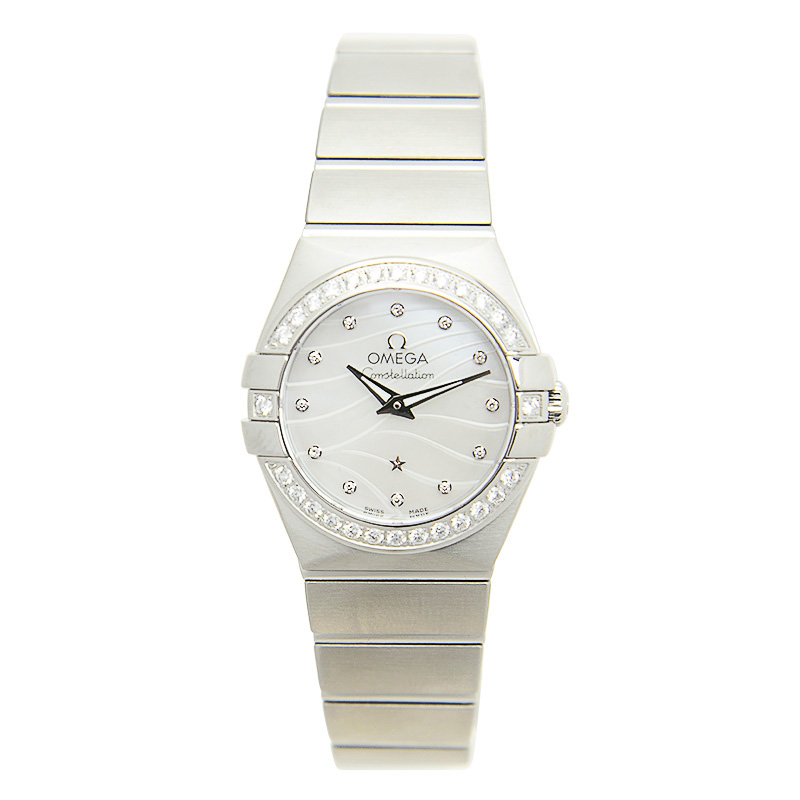 Constellation Steel Diamond Mother of Pearl Dial 24mm Product Image 1