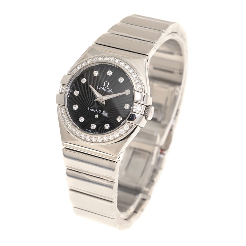 Constellation Steel Diamond Black Dial 27mm Product Image 2