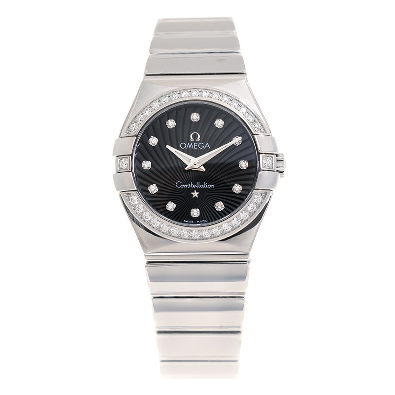 Constellation Steel Diamond Black Dial 27mm Product Image 1