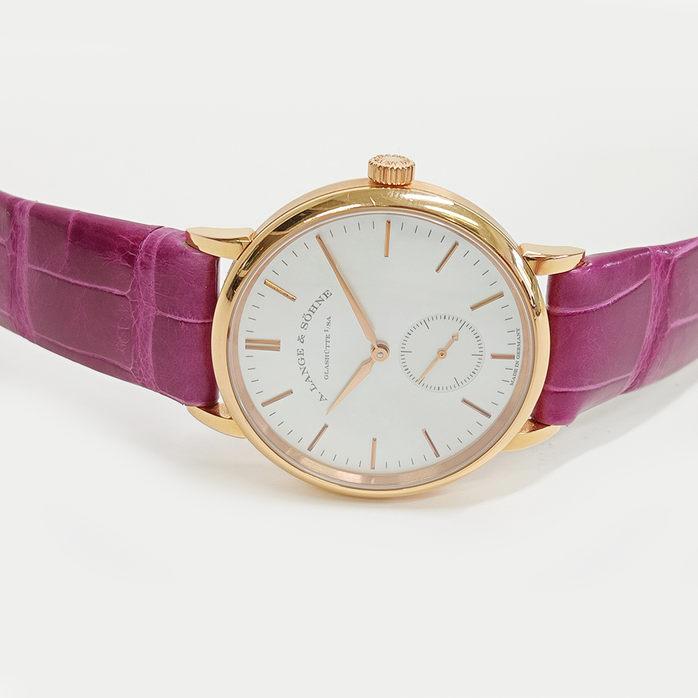 Saxonia Rose Gold Mother of Pearl Dial 35mm Product Image 3