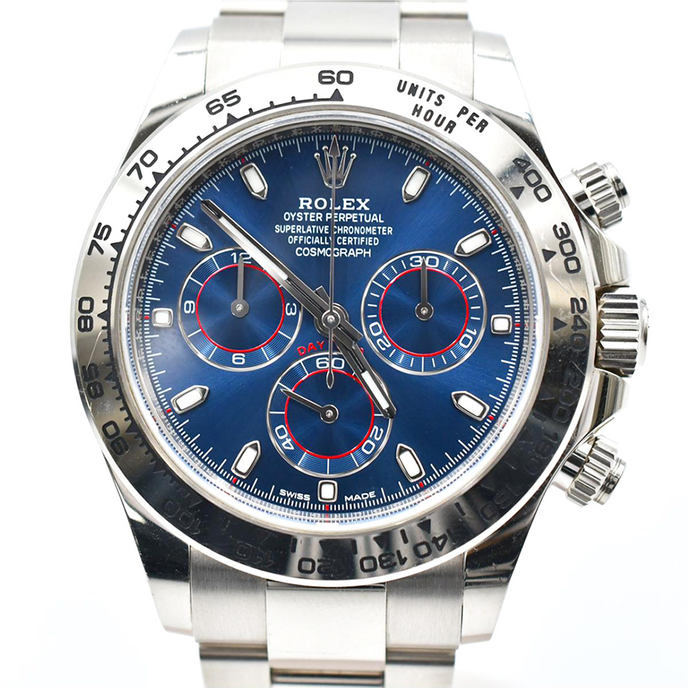 Daytona White Gold Blue Dial 40mm Product Image 2