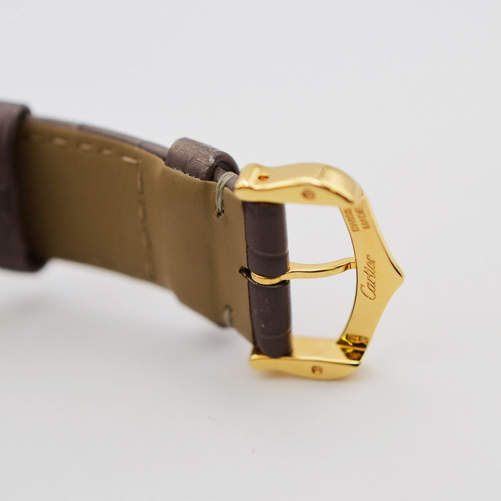 Santos-Dumont Yellow Gold Taupe Grey Dial Limited Edition 31mm Product Image 7