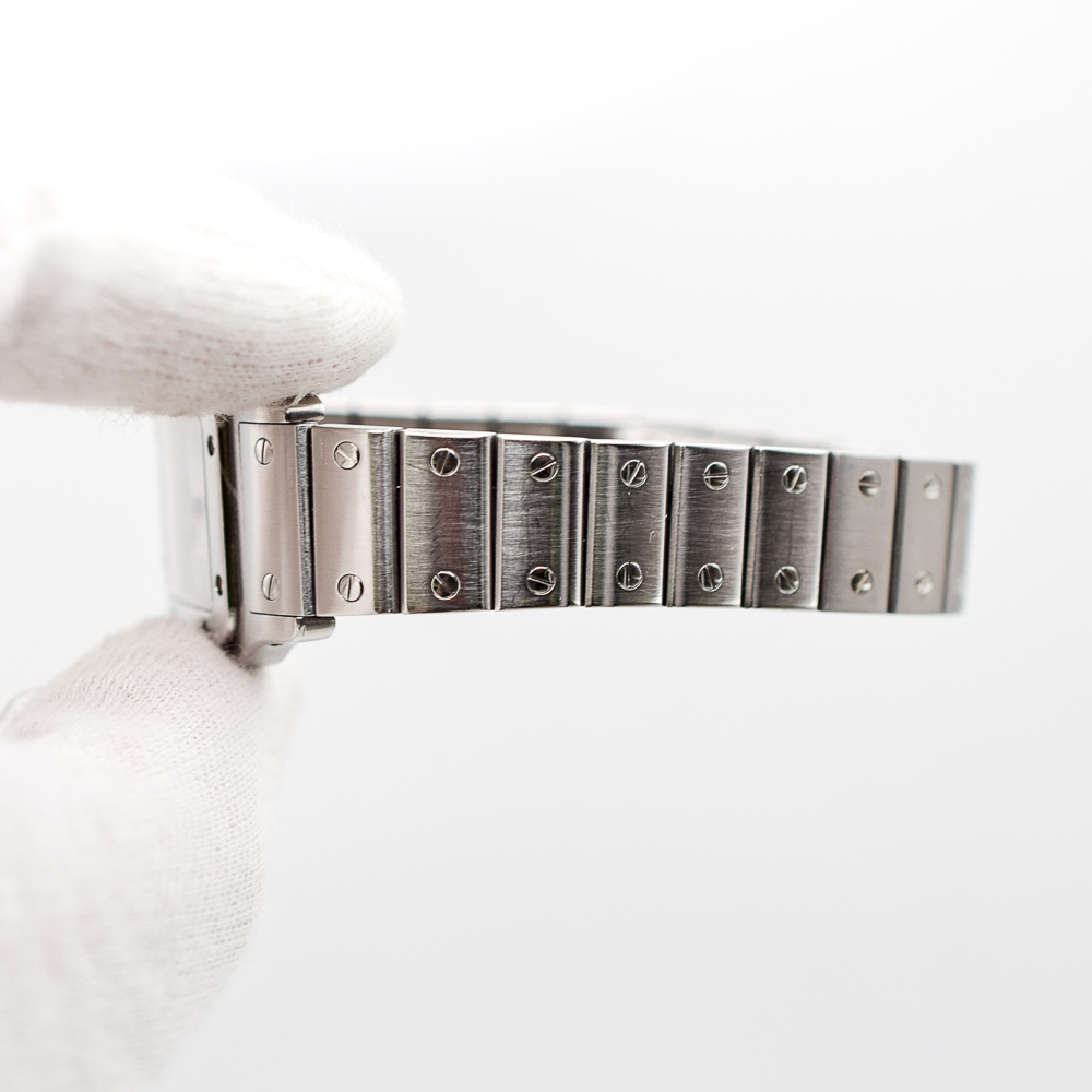 Santos Galbee Steel Silver Dial 24mm Product Image 8