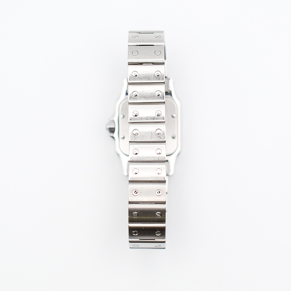Santos Galbee Steel Silver Dial 24mm Product Image 3