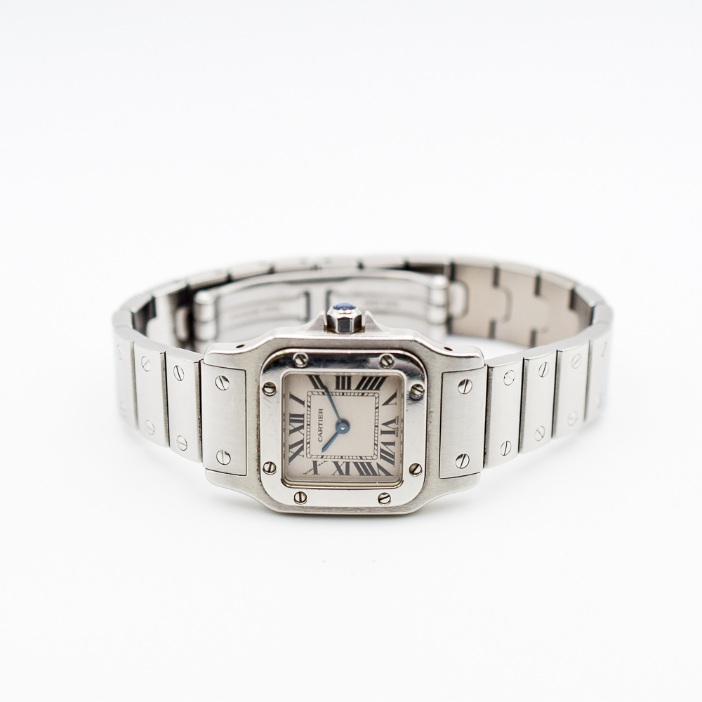 Santos Galbee Steel Silver Dial 24mm Product Image 2