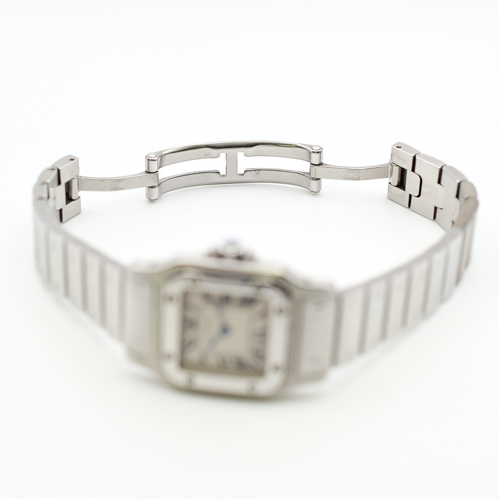 Santos Galbee Steel Silver Dial 24mm Product Image 6