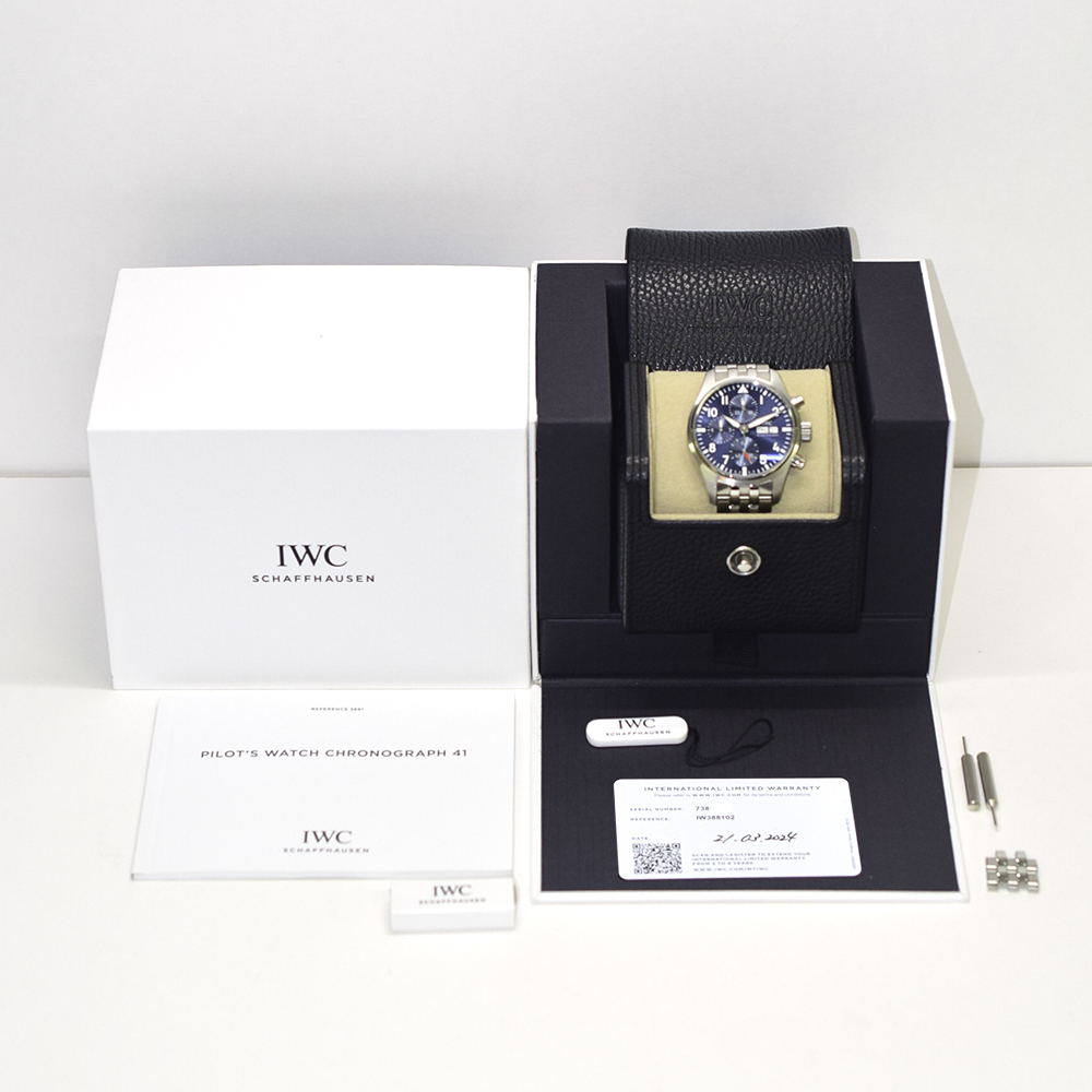 Pilot's Watch Chronograph Steel Blue Dial 41mm Product Image 10