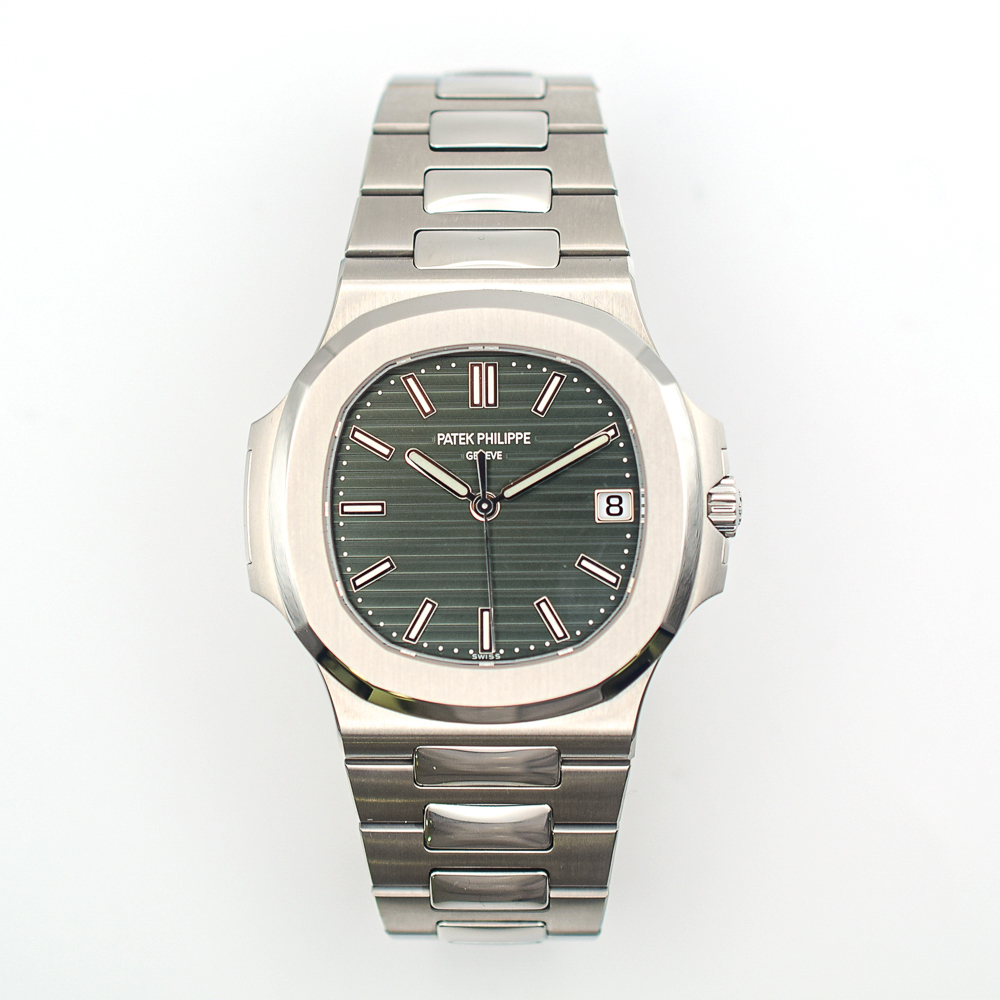 Nautilus Steel Green Dial 40mm Product Image 1