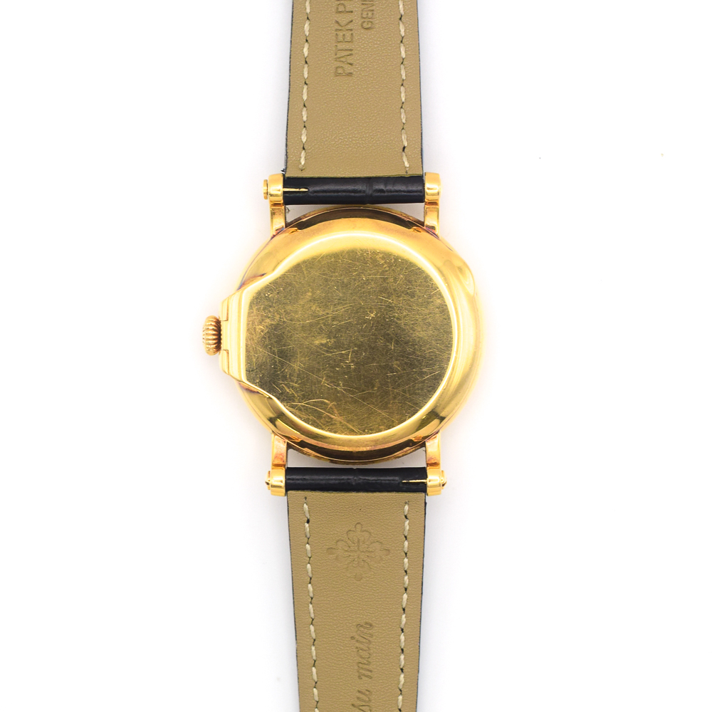 Calatrava Yellow Gold Silver Opaline dial 38mm Product Image 10