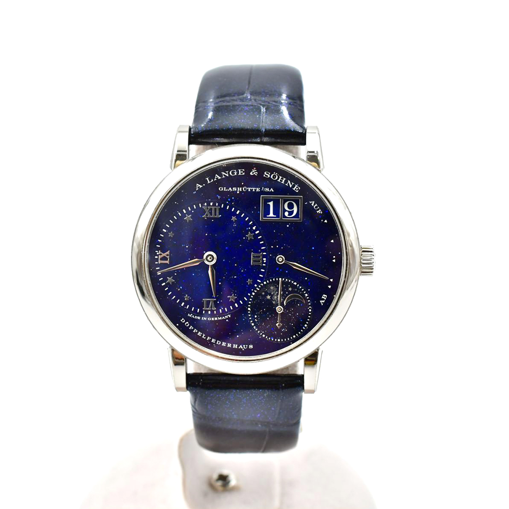 Lange 1 Moonphase White Gold Blue Dial 36mm Product Image 1