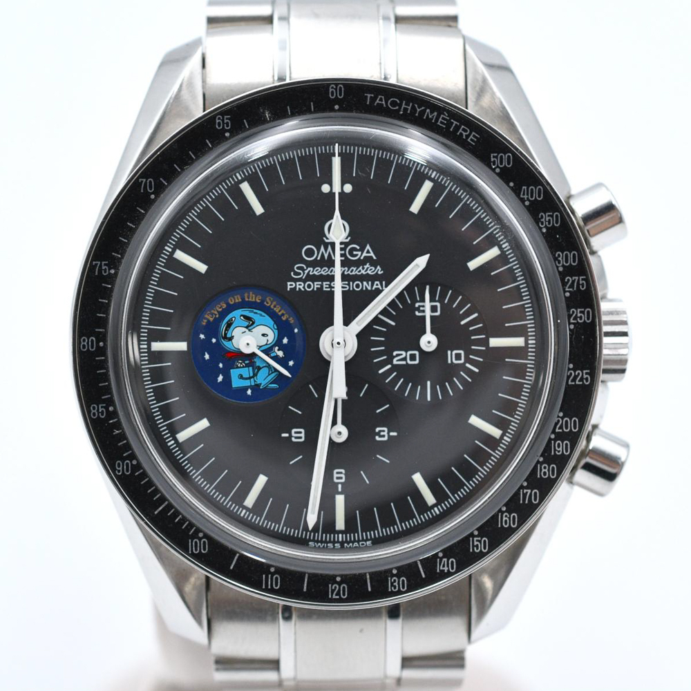 Speedmaster Professional Moonwatch "Snoopy Award" Steel Black Dial 42mm Product Image 2