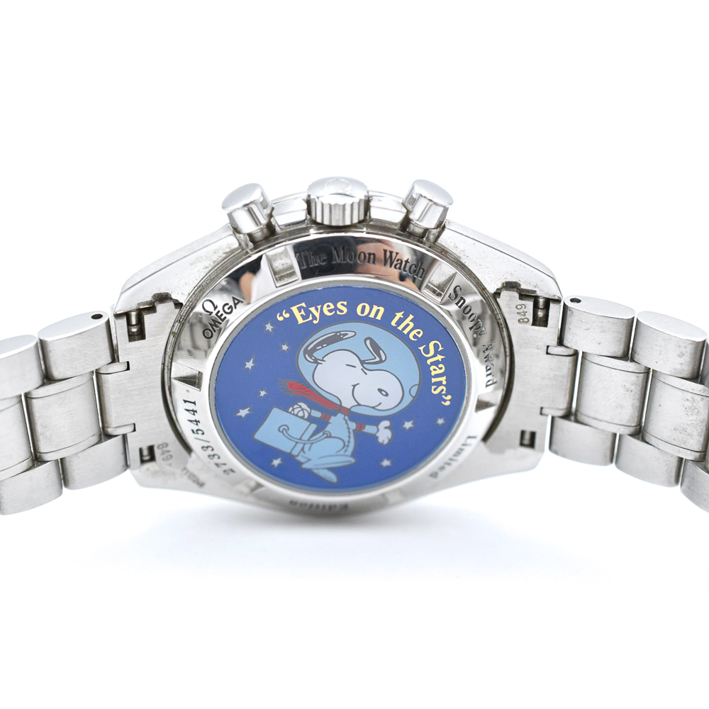 Speedmaster Professional Moonwatch "Snoopy Award" Steel Black Dial 42mm Product Image 8