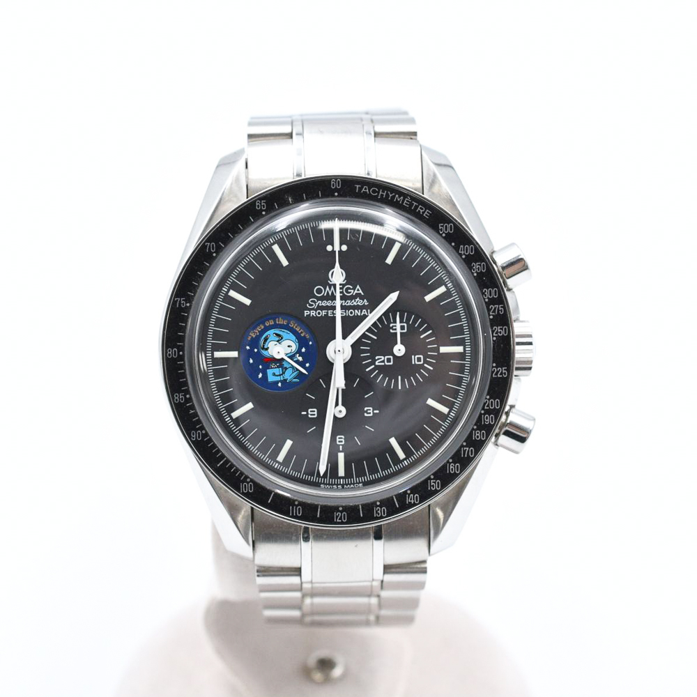 Speedmaster Professional Moonwatch "Snoopy Award" Steel Black Dial 42mm Product Image 1