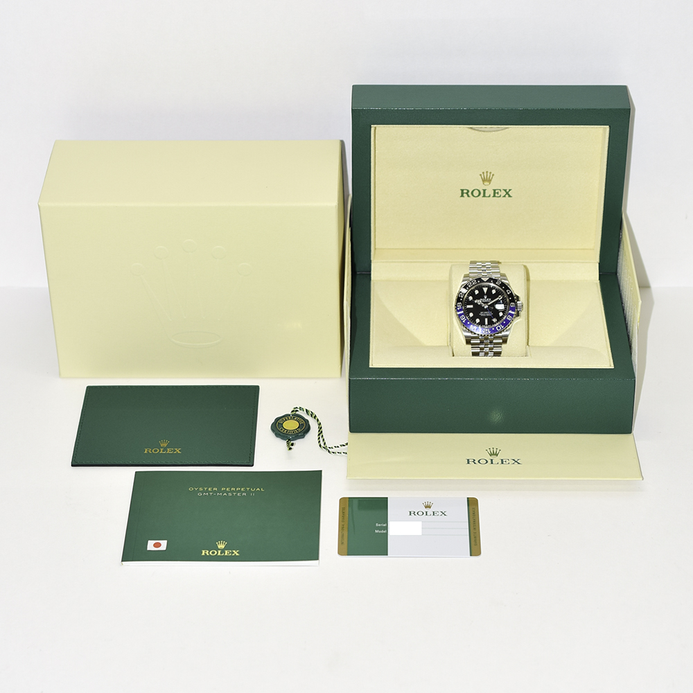 GMT-Master II Steel Jubilee Black Dial "Batgirl" 40mm Product Image 9