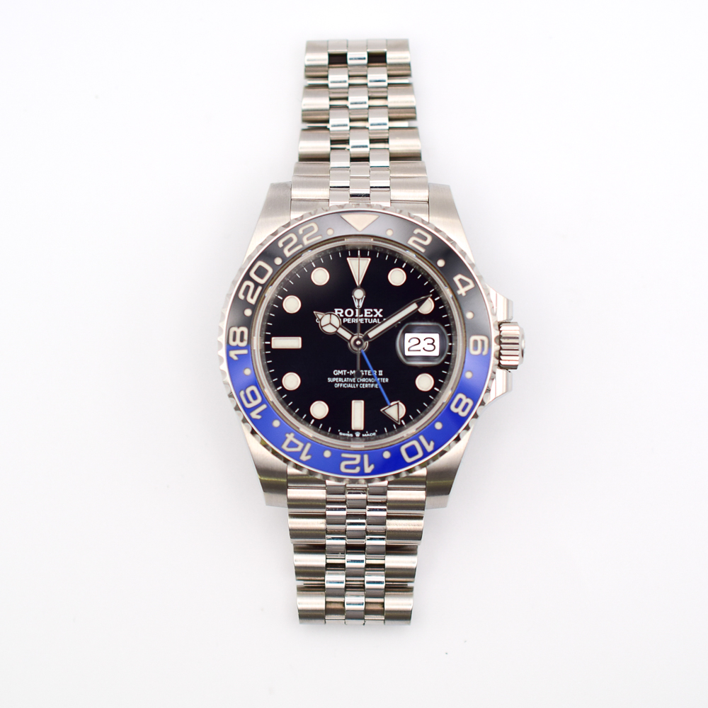 GMT-Master II Steel Jubilee Black Dial "Batgirl" 40mm Product Image 1