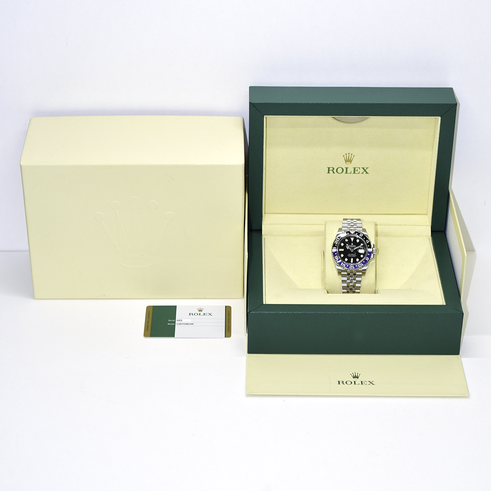 GMT-Master II Steel Jubilee Black Dial "Batgirl" 40mm Product Image 9