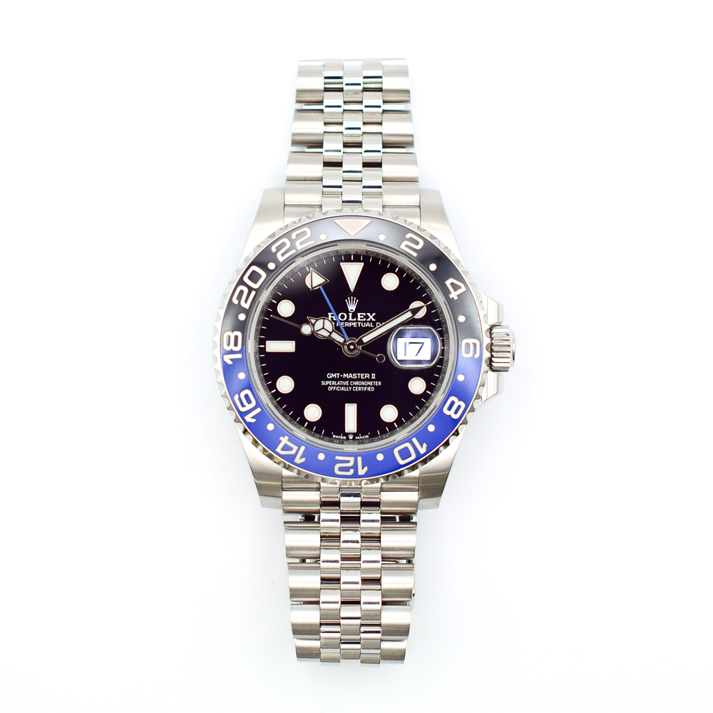 GMT-Master II Steel Jubilee Black Dial "Batgirl" 40mm Product Image 1