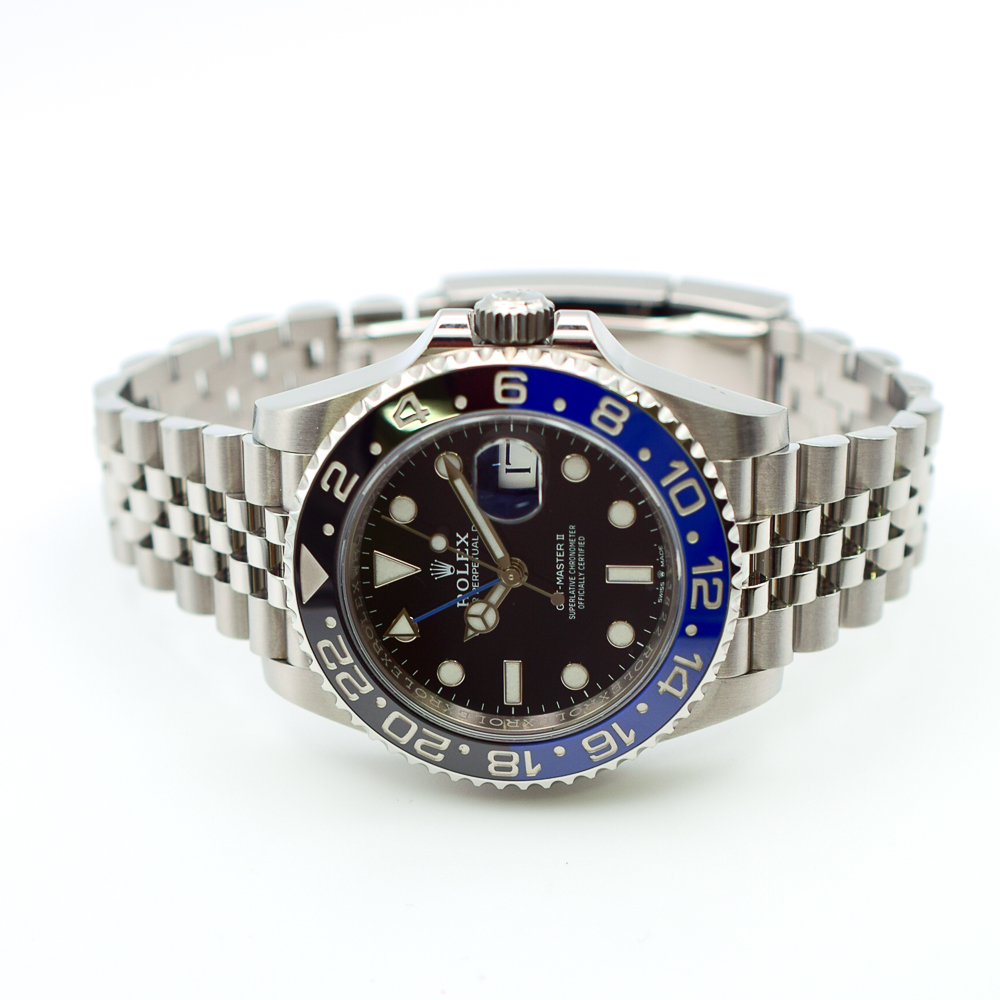 GMT-Master II Steel Jubilee Black Dial "Batgirl" 40mm Product Image 2
